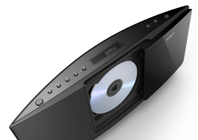 Sony全新微型CD音响组合 兼容App.@汗人design采集到视听设备-耳机、音响(713图)_花瓣工业设计
